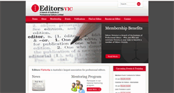Desktop Screenshot of editorsvictoria.org
