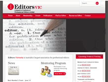 Tablet Screenshot of editorsvictoria.org